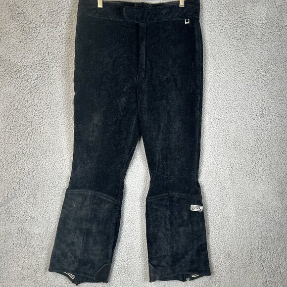 Vintage Roffe Mens Ski Pants 34 Regular (33x30)  Snow Made in USA 80s Corduroy - Picture 1 of 8